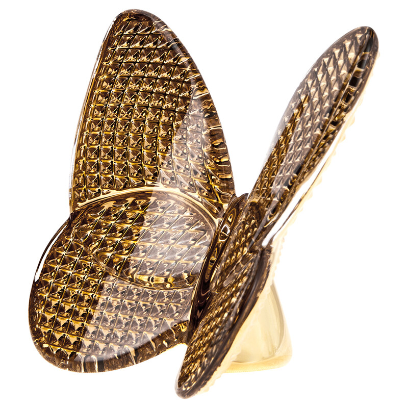 Baccarat 20K Gold Butterfly Sculpture 2812663 736415971351
