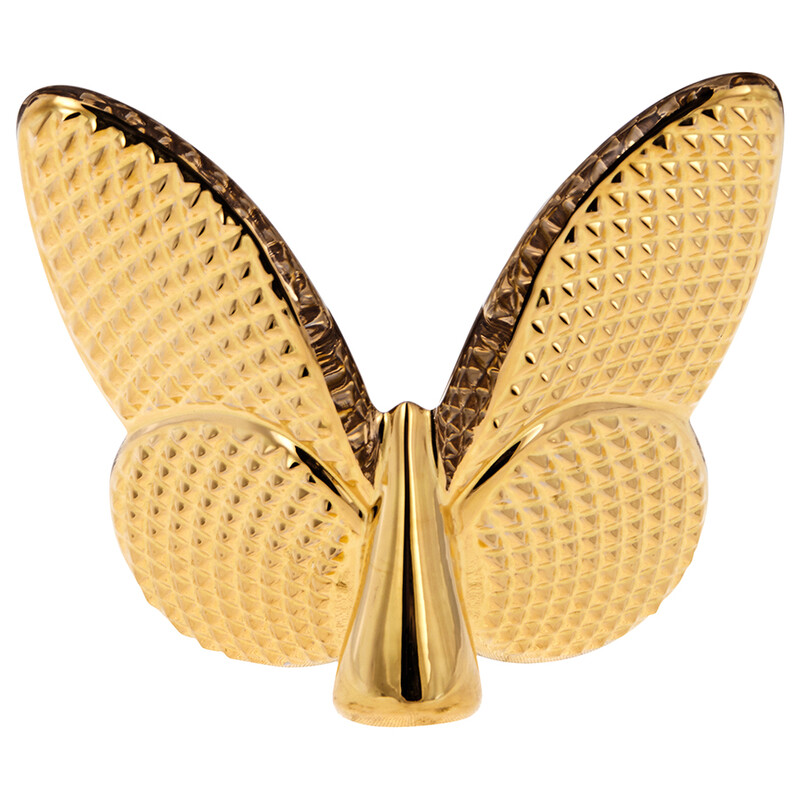 d*u様 【新品】バカラ BACCARAT 千支 馬 ゴールド 2817494 Baccarat 20K Gold Butterfly Sculpture 2812663 736415971351