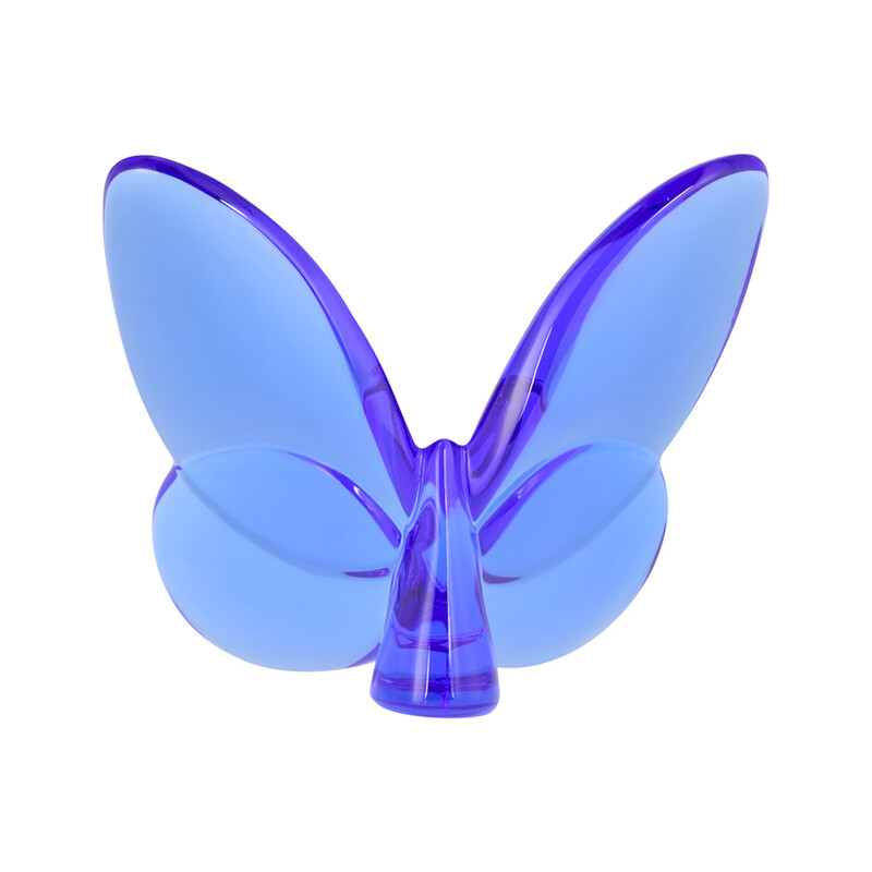 Baccarat Crystal Lucky Butterfly Sapphire 2102546 736415862789