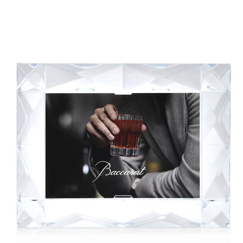 Baccarat Louxor Cadre Horizontal Crystal Photo Frame 2814856