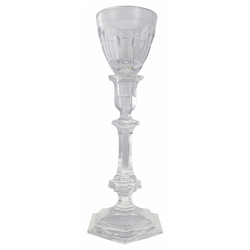 Baccarat Our Fire Candleholder with Silver Shade by Philippe