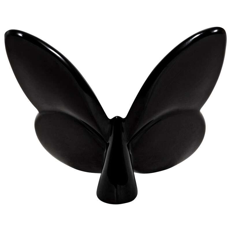 新品 Baccarat クリスタル ラッキーバタフライ BLACK パピヨン Baccarat Papillon Lucky Black Butterfly 2813514 736415979746