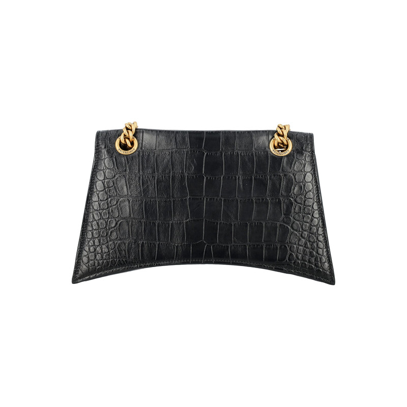 チェーンバッグ スモール BALENCIAGA】CRUSH チェーンバッグ BALENCIAGA フェザー (BALENCIAGA B バッグ