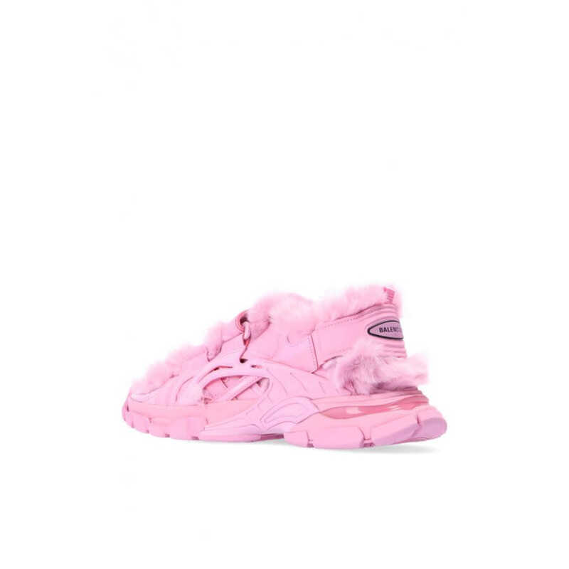 Balenciaga Faux-Fur Track Sandals 668560W3CQ35000 - Shoes - Jomashop