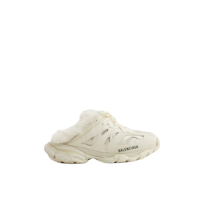 Balenciaga Furry Slide Sandal 688676W3CQ89700 - Shoes - Jomashop