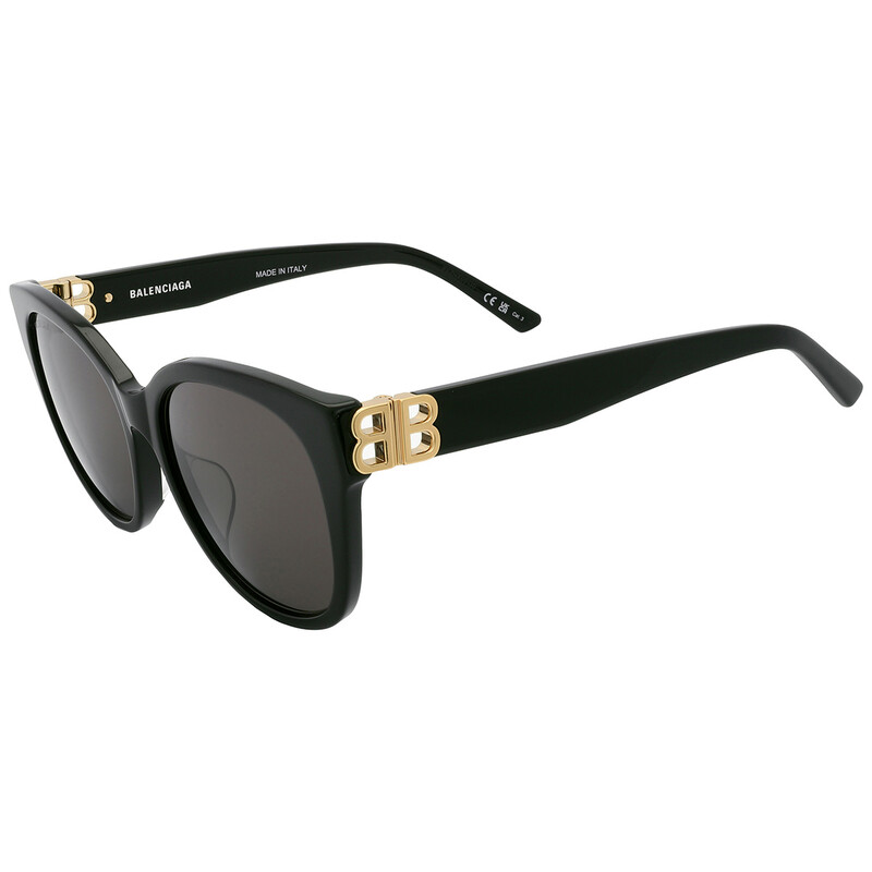 Balenciaga Grey Cat Eye Ladies Sunglasses BB0103SA 001 57