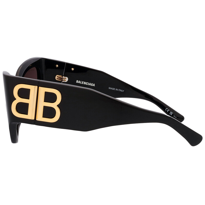 Balenciaga 0322s 002 Women’s Sunglasses Balenciaga Grey Cat Eye Ladies Sunglasses BB0322S 002 55  main image 4