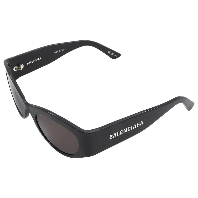 Balenciaga Grey Oval Ladies Sunglasses BB0330SK 001 54  display picture 3