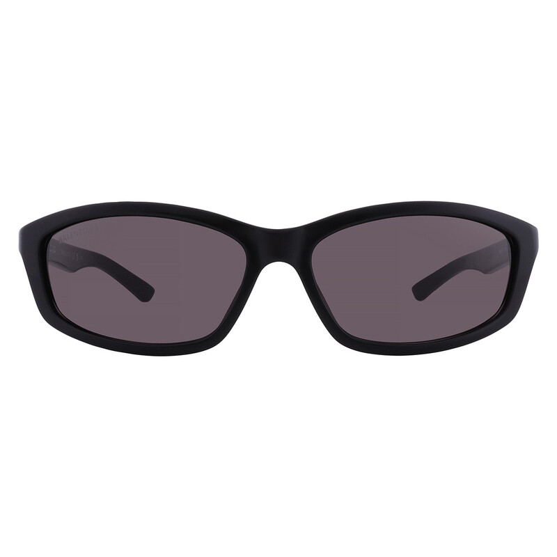 Balenciaga Grey Rectangular Unisex Sunglasses BB0401S 001 60
