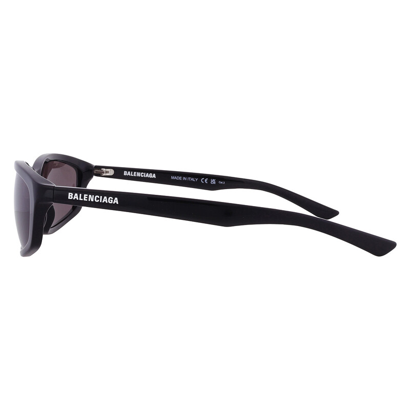 Balenciaga Grey Rectangular Unisex Sunglasses BB0401S 001 60