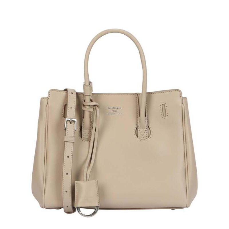 Balenciaga Hampton Carry All Mini Tote Bag — Beige 813362-2ABAW