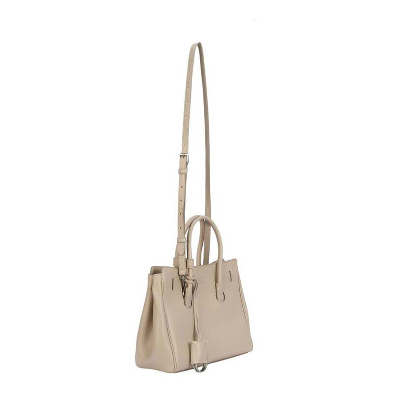 Balenciaga Hampton Carry All Mini Tote Bag — Beige 813362-2ABAW