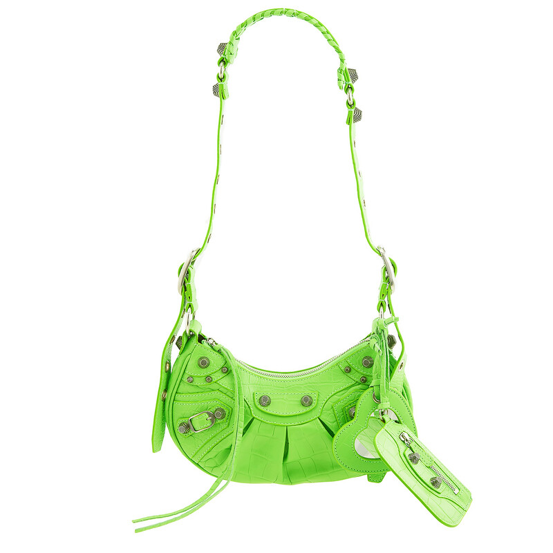 Balenciaga Le Cagole XS Shoulder Bag In Acid Green 67130923EIY3817