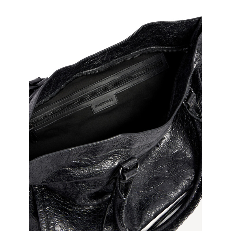 Balenciaga Le City Bag L Leather Shoulder Strap With Metal Details
