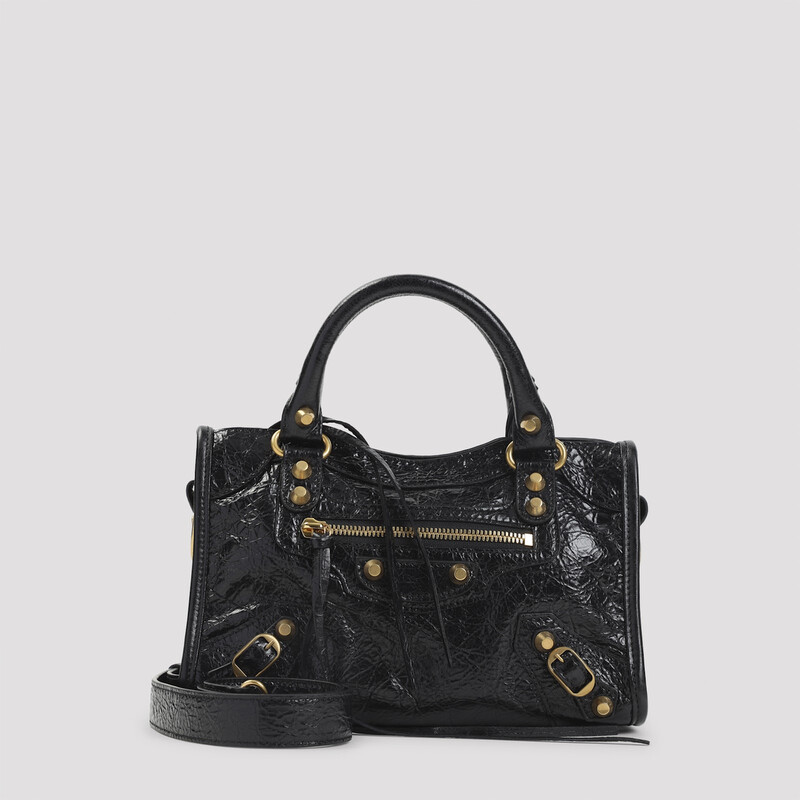 Balenciaga Le City Mini Shoulder Bag 806395.210F6 1000 - Handbags