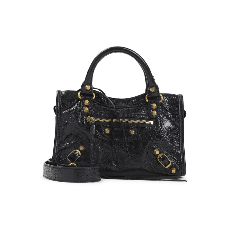 Balenciaga Le City Mini Shoulder Bag 806395.210F6 1000 - Handbags