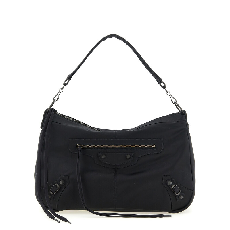 Balenciaga Le City Moto Medium Shoulder Bag 8461862AB9J1000