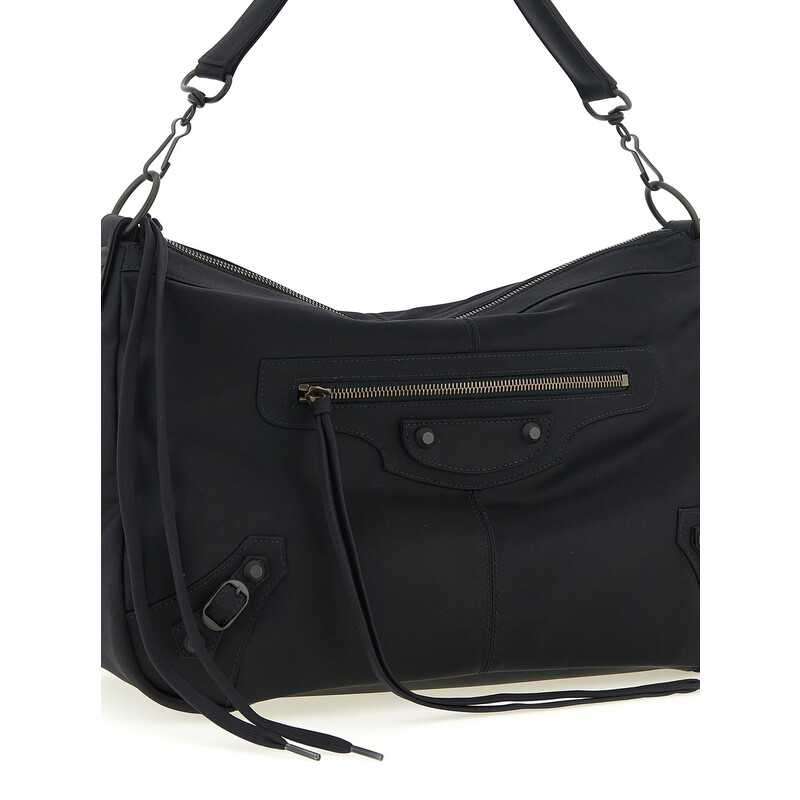 Balenciaga Le City Moto Medium Shoulder Bag 8461862AB9J1000