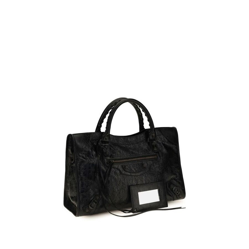 Balenciaga Le City Shoulder Bag — Black BA8657602ACFH1000BB