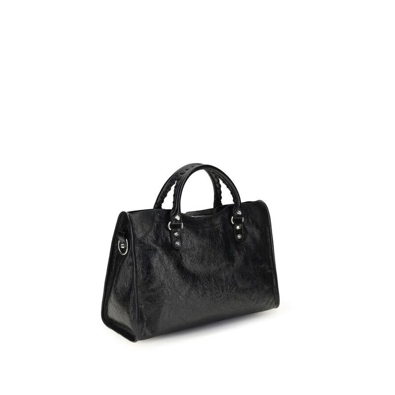 Balenciaga Le City Shoulder Bag — Black BA8657602ACLR1000BB