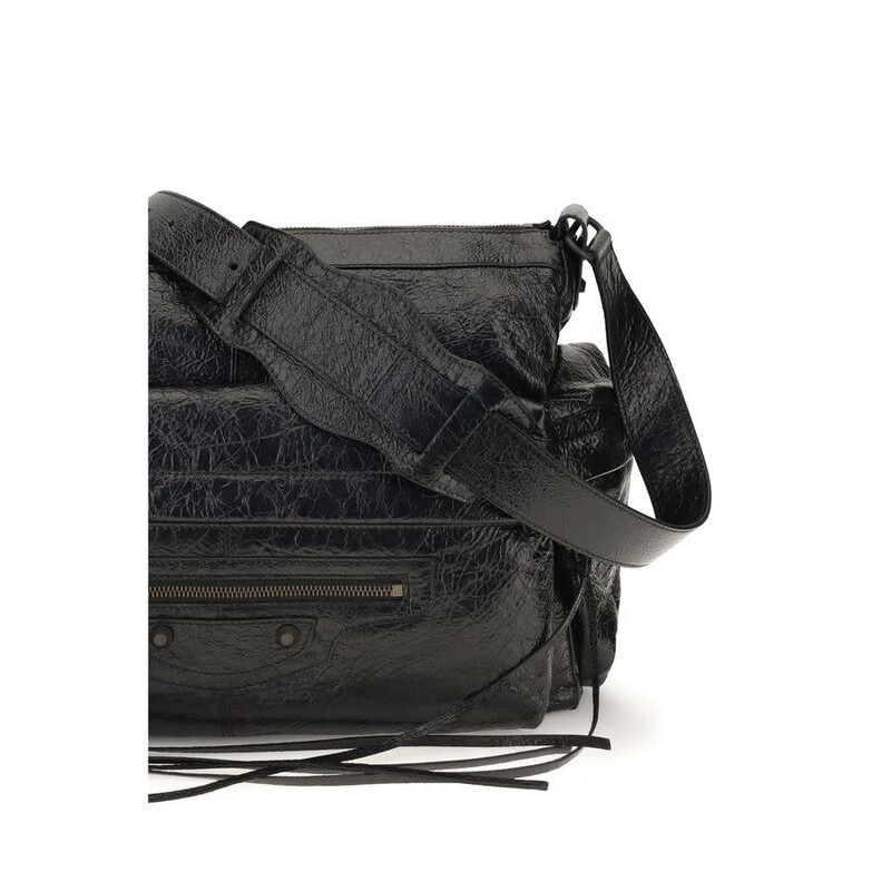 Balenciaga Le City Shoulder Bag — Black BA8767502ABEK1000BB