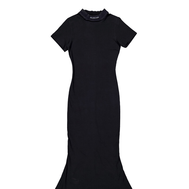bra for long v neck dress Tibi 4-Ply Silk V-Neck Dress With Bra in Black 0 main image 0