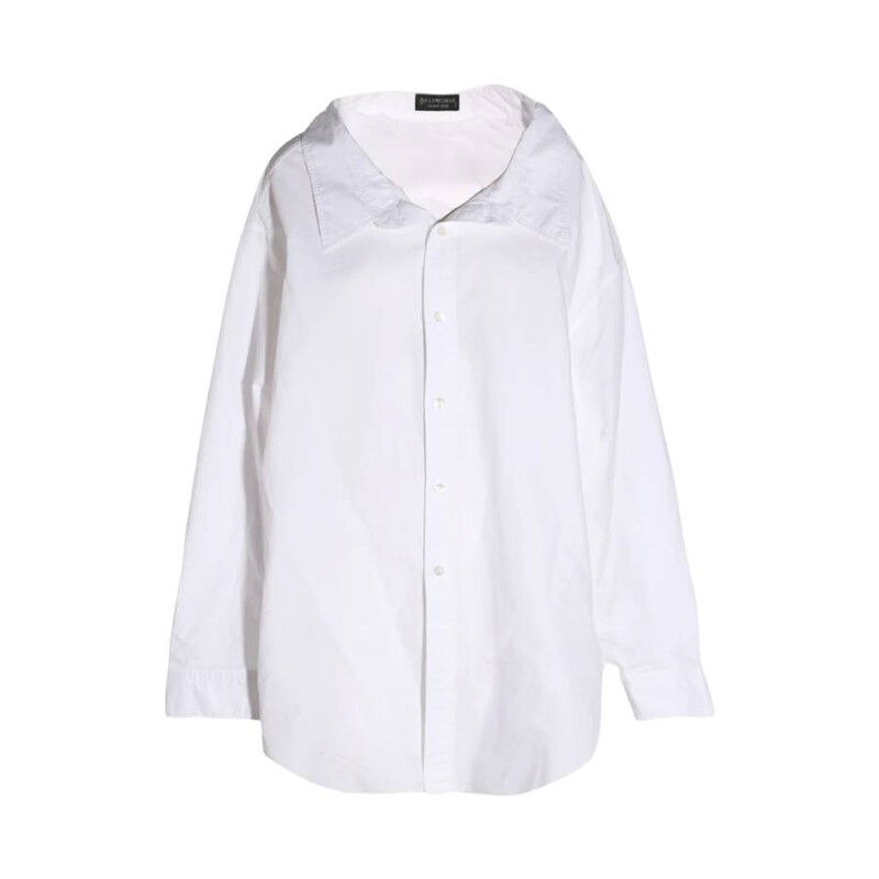 Balenciaga Balenciga Oversized Off Shoulder Cotton Poplin Shirt, Brand Size 36 ( US Size 2 ) 809072 TNM60 9000 - Clothing - Jomashop Balenciaga Balenciga Oversized Off Shoulder Cotton Poplin Shirt, Brand Size 36 ( US Size 2 ) 809072 TNM60 9000 - Clothing - Jomashop