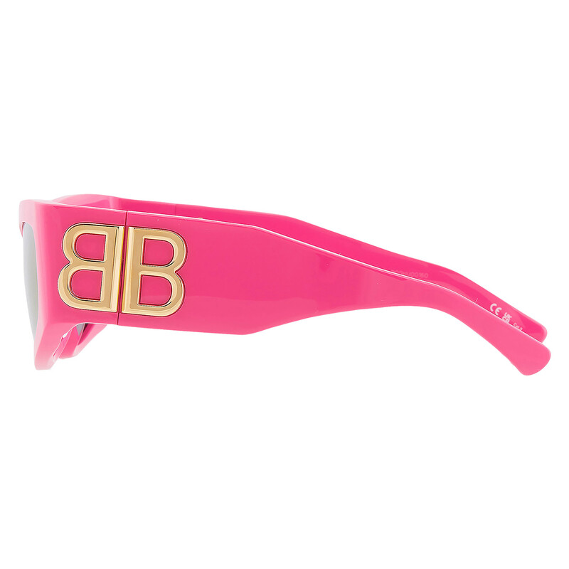 Balenciaga Pink Mirror Cat Eye Ladies Sunglasses BB0321S 011  display picture 1