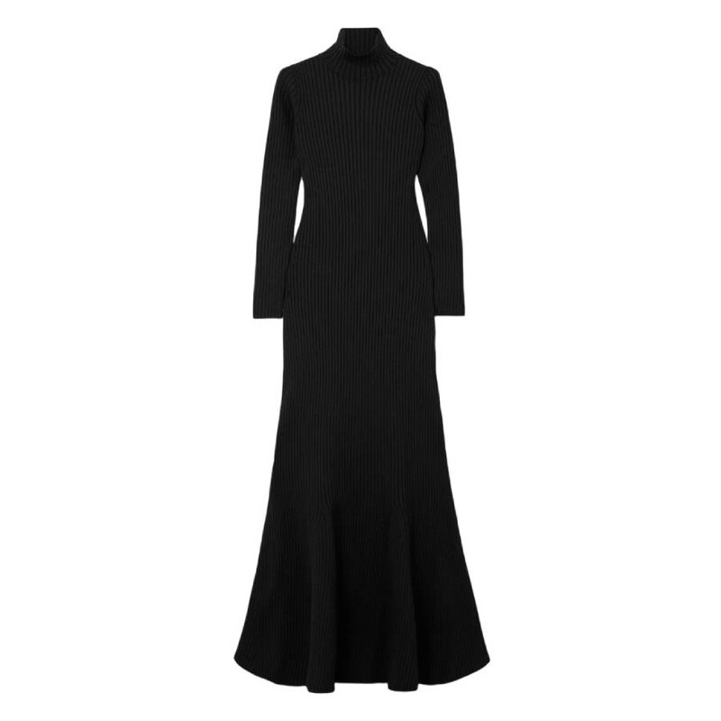 balenciaga maxi dress Balenciaga Lingerie Maxi Dress - Black - Women's - XS