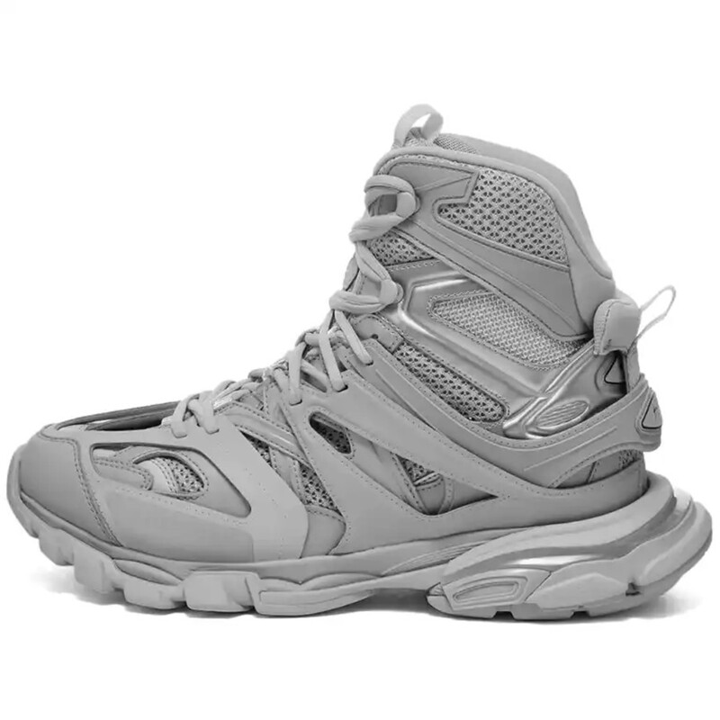 Balenciaga Track Hike Boots Grey 654867W3CP31200 - Shoes - Jomashop