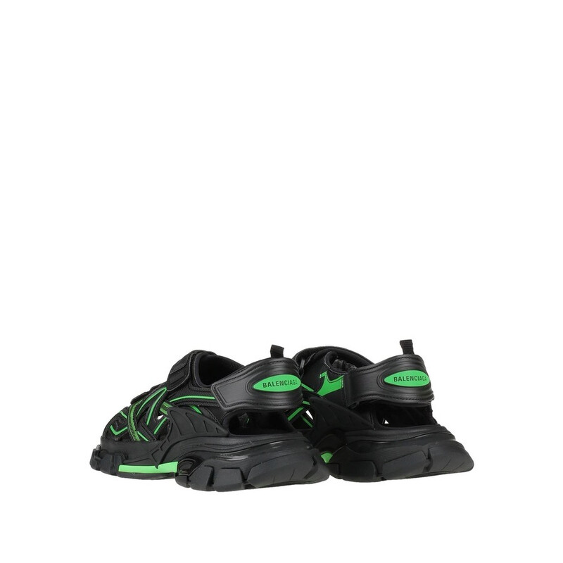 Balenciaga Track Sandal 'Black Fluo Green' 617543W3AJ11030 - Shoes