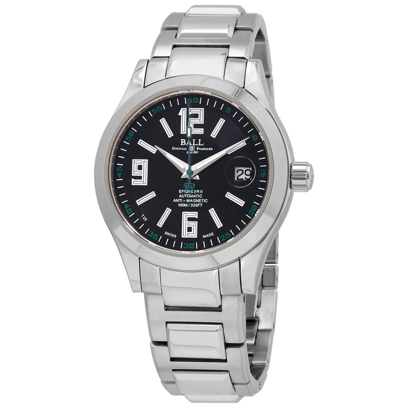 Ball Engineer II Automatic Black Dial Men's Watch