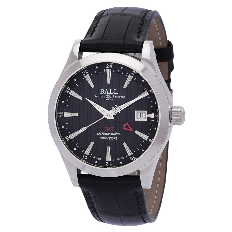 Ball Engineer II GMT Automatic Black Dial Men's Watch GM2026C-LCJ