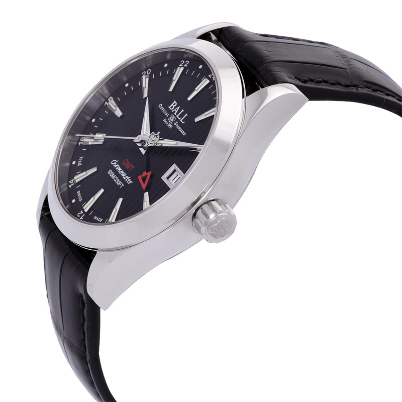 Ball Engineer II GMT Automatic Black Dial Men's Watch GM2026C-LCJ