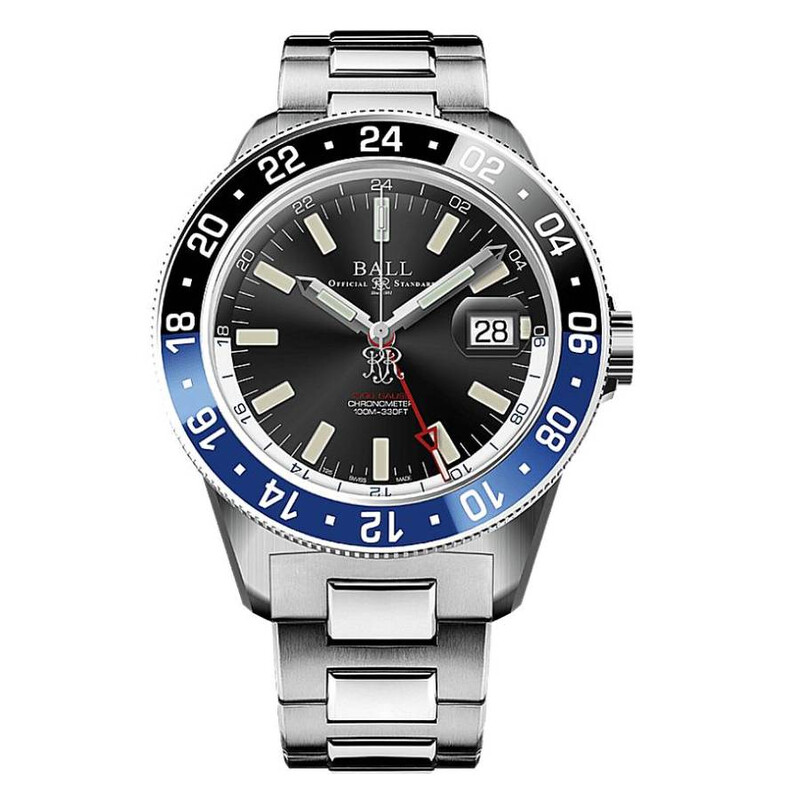 Ball Engineer III Jet-Set GMT Automatic Black Dial Watch DG3006C