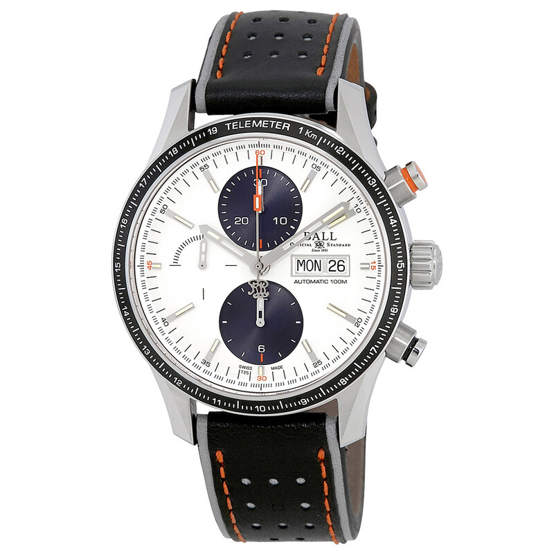 Ball Fireman Storm Chaser Pro White Dial Automatic Men's