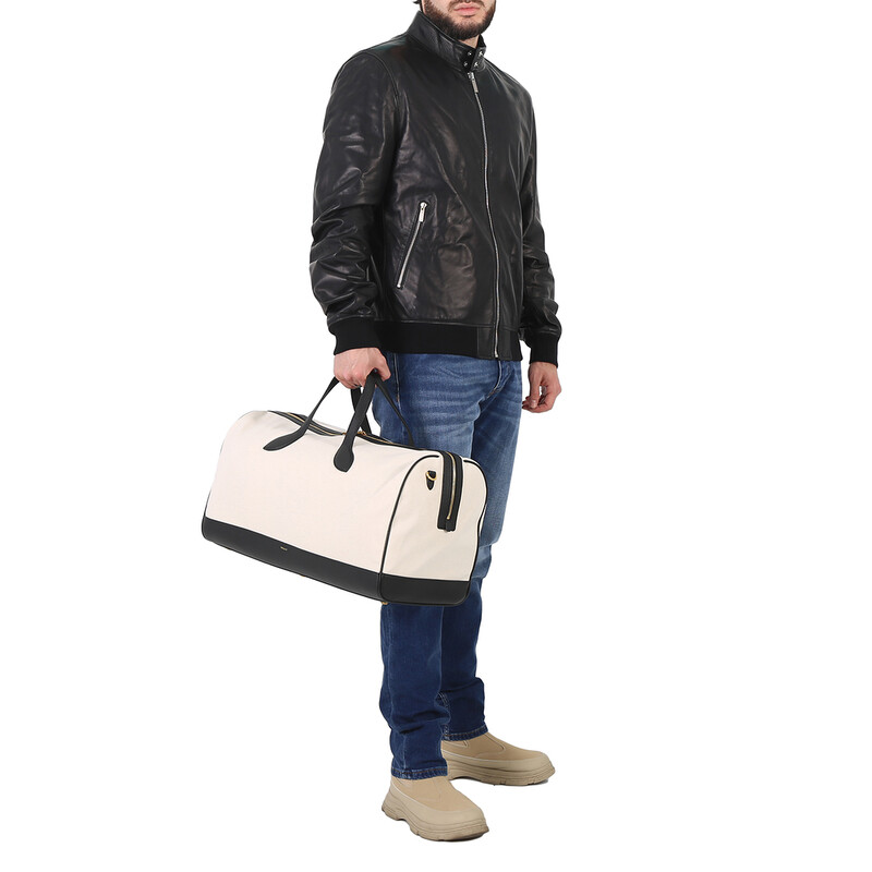 Bally 36 Hours Spiro Bar Weekender Duffle Bag MAT01F CV043 I182O