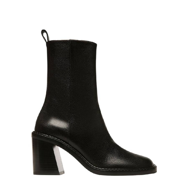 Bally Austine Block Heel Leather Boots, Brand Size 40 ( US  display picture 1