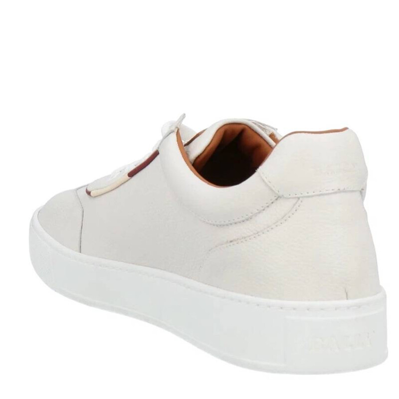 Bally Baxley Leather Low-Top Sneakers, Brand Size 7.5 ( US Size