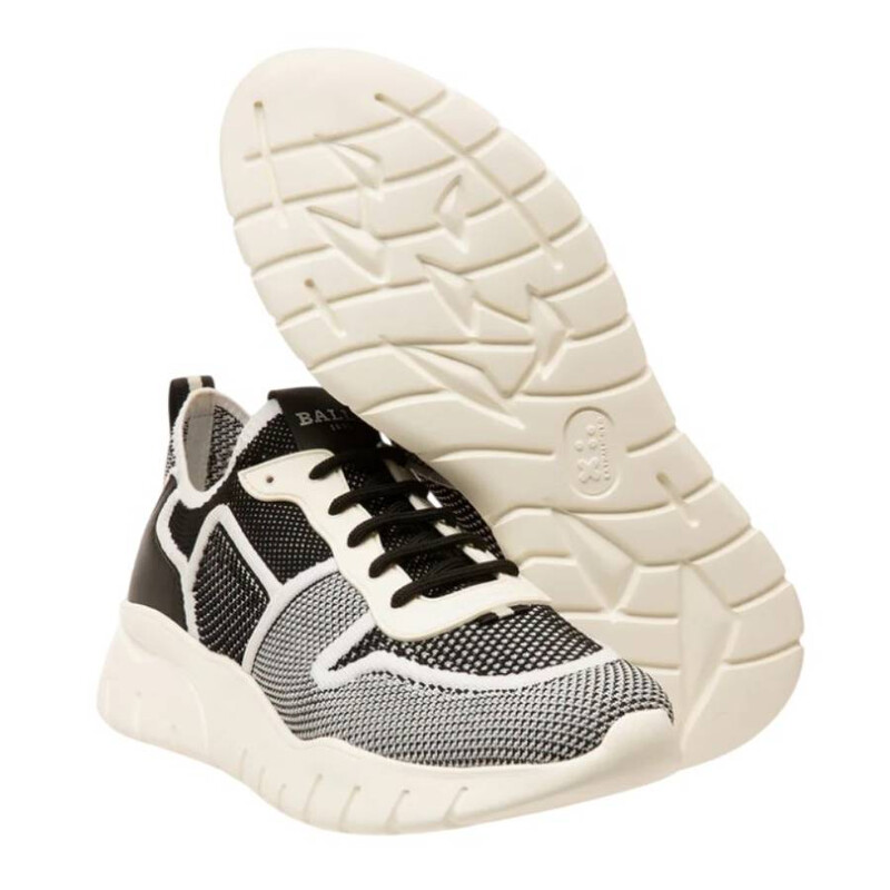 Bally Bieny Knit Fabric Low-Top Sneakers, Brand Size 39 ( US Size