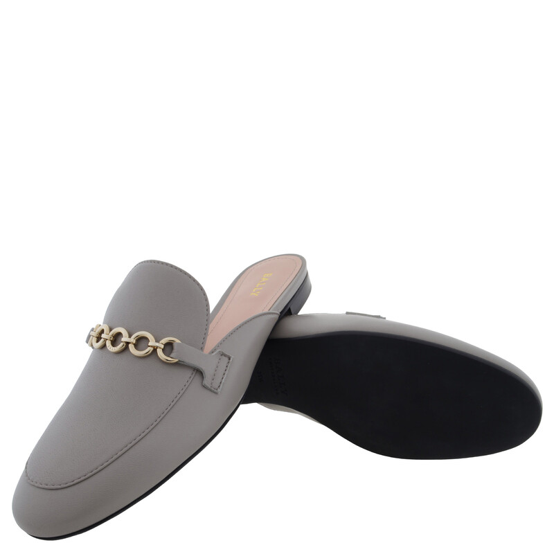 Bally Christiana Nappa Leather Mules, Brand Size 36 ( US Size 5.5 