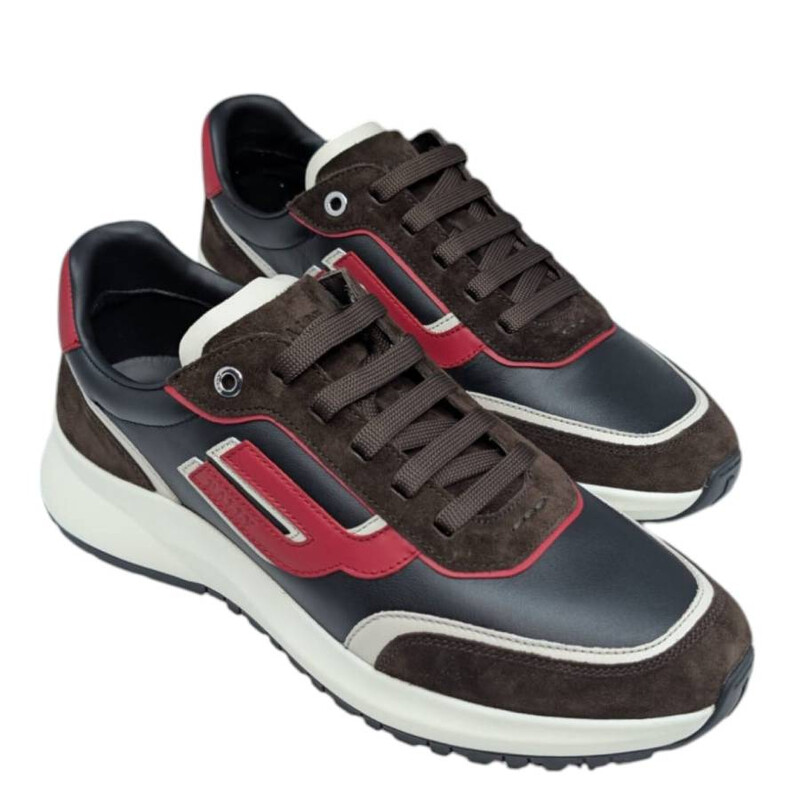 BALLY スニーカー Bally Demmy Calf Suede Low-Top Sneakers, Brand Size 9.5 ( US Size