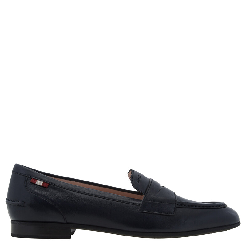 Bally Dielle Lambskin Penny Loafers, Brand Size 36.5 ( US Size 6