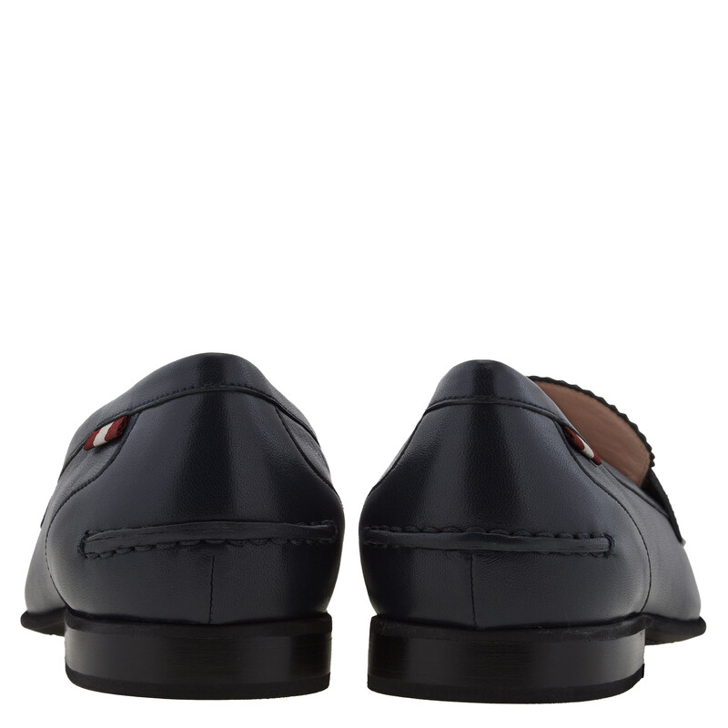 Bally Dielle Lambskin Penny Loafers, Brand Size 36.5 ( US Size 6