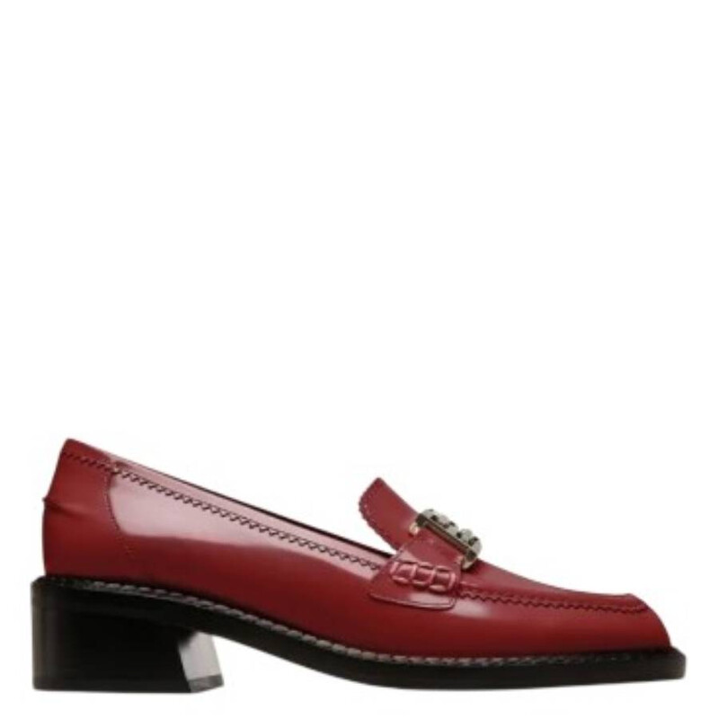 Bally Ellyane 35 Leather Loafers, Brand Size 37 ( US Size  display picture 3