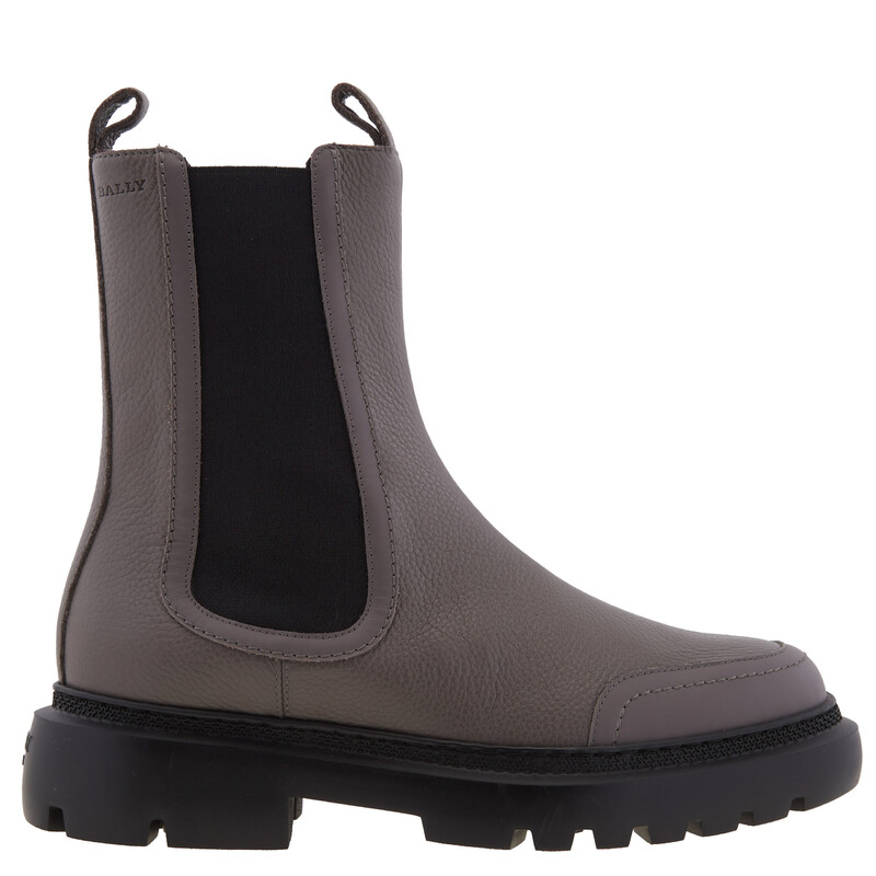 Bally Ginny Leather Chelsea Boots, Brand Size 37 ( US Size 6.5