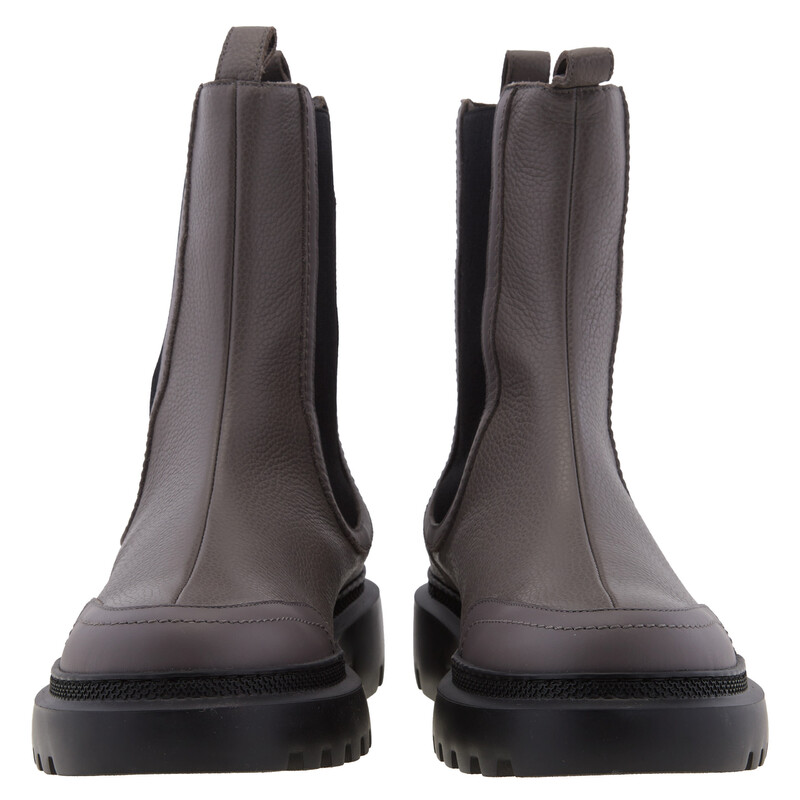 Bally Ginny Leather Chelsea Boots, Brand Size 37 ( US Size 6.5