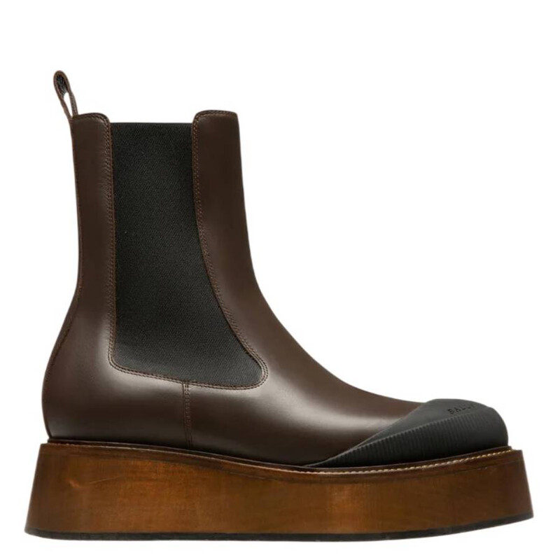 Bally Ilene Leather Booties, Brand Size 36 ( US Size 5.5 ) WB0021