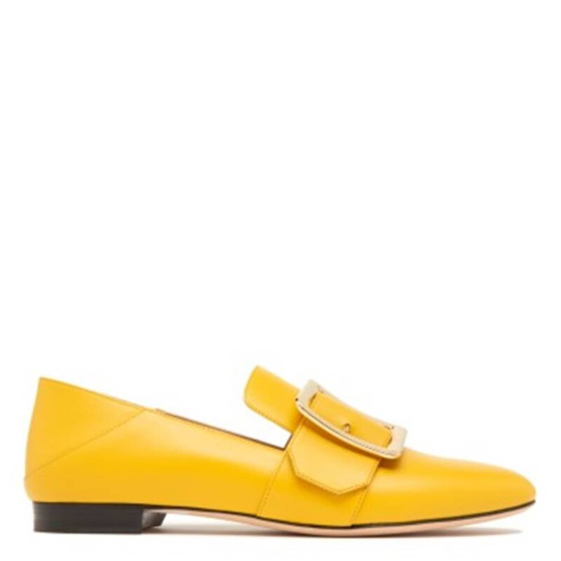 Bally Janelle Calf Leather Slippers, Brand Size 36.5 ( US Size 6