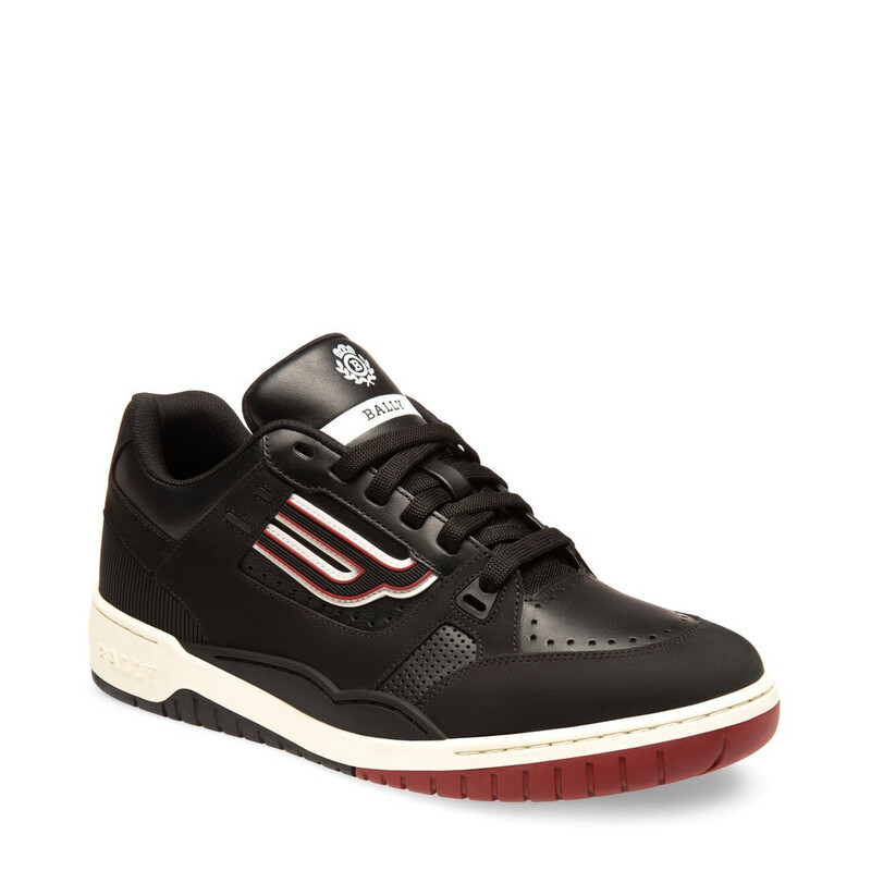 Bally Kuba-T Leather Trainers, Brand Size 5 ( US Size 6 ) 6226045